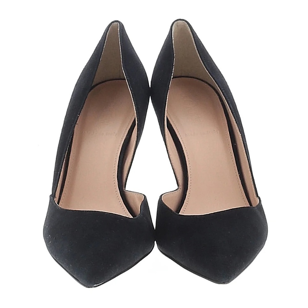 J.Crew D'Orsay Black Patent Leather Pumps  8.5M